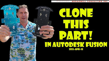 Clone a sheet metal part model in Autodesk Fusion using a 2d Scanner