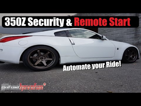 Builds: Nissan 350Z Viper 5806V Security System and Remote Starter (manual transmission)