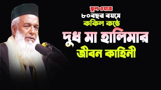 ৮০ বয়সে বাশিঁর সুরে মা হালিমার জীবন কাহিনী সম্পূর্ণ | moklesur rahman bangali waz 2023 new |