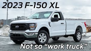 2023 Ford F150 XL Review! Not so 'Work Truck' Anymore!