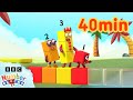 Colourful Math | Learn to count - 123 | Compilation for Kids |  @Numberblocks ​