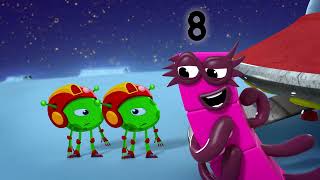Colourful Math | Learn to count - 123 | Compilation for Kids |  @Numberblocks ​