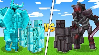 DIAMOND vs NETHERITE ARMY
