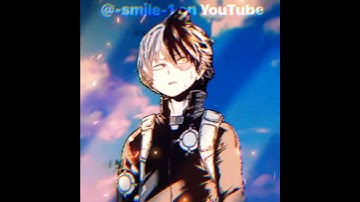 Shoto Todoroki Manga Panel Animation #capcut #animation #edit #mha