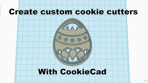 Make your own cookie cutters with CookieCad