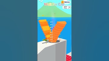 Slice it all 🔪 relaxing and satisfying ASMR gameplay # max all level-156 #slice it all #viral shorts