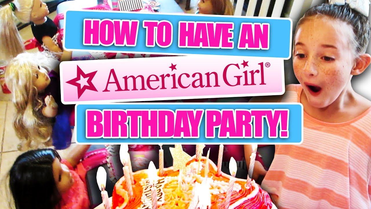 american girl birthday