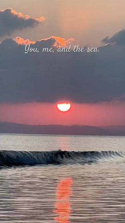 “Chasing sunsets”🌅🌊#viral #shorts #foryou #beach #sunset #waves #shadow #love  #island #ytshorts