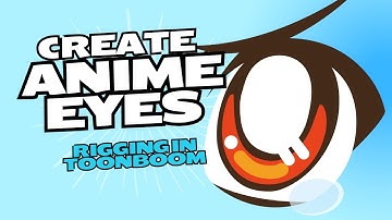 Rig an ANIME EYE in 10 Min in Toonboom Harmony