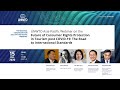 UNWTO Asia-Pacific Webinar on the Future of Consumer Rights Protection in Tourism post COVID-19