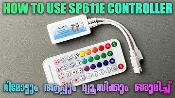 Pixel LED Controller with Remote App and Music Control | SP611E Controller | Radiare Lightings