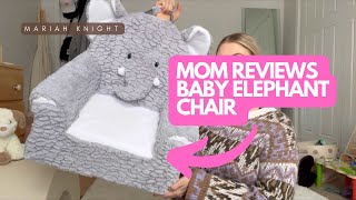 Mom reviews soft toddler elephant chair - honest thoughts! by Mariah Knight 44 views 4 months ago 2 minutes, 1 second