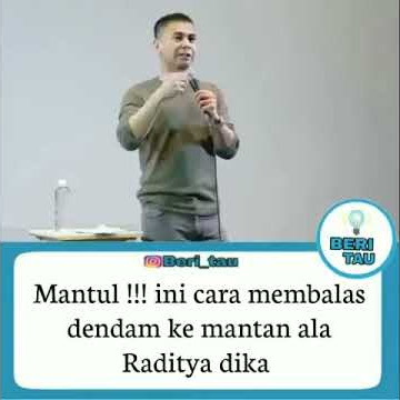 Cara balas dendam ke mantan ala raditya dika | story wa 30 detik
