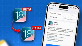 How to Switch iOS 18 Beta to Stable Version | Remove iOS 18 Beta From iPhone