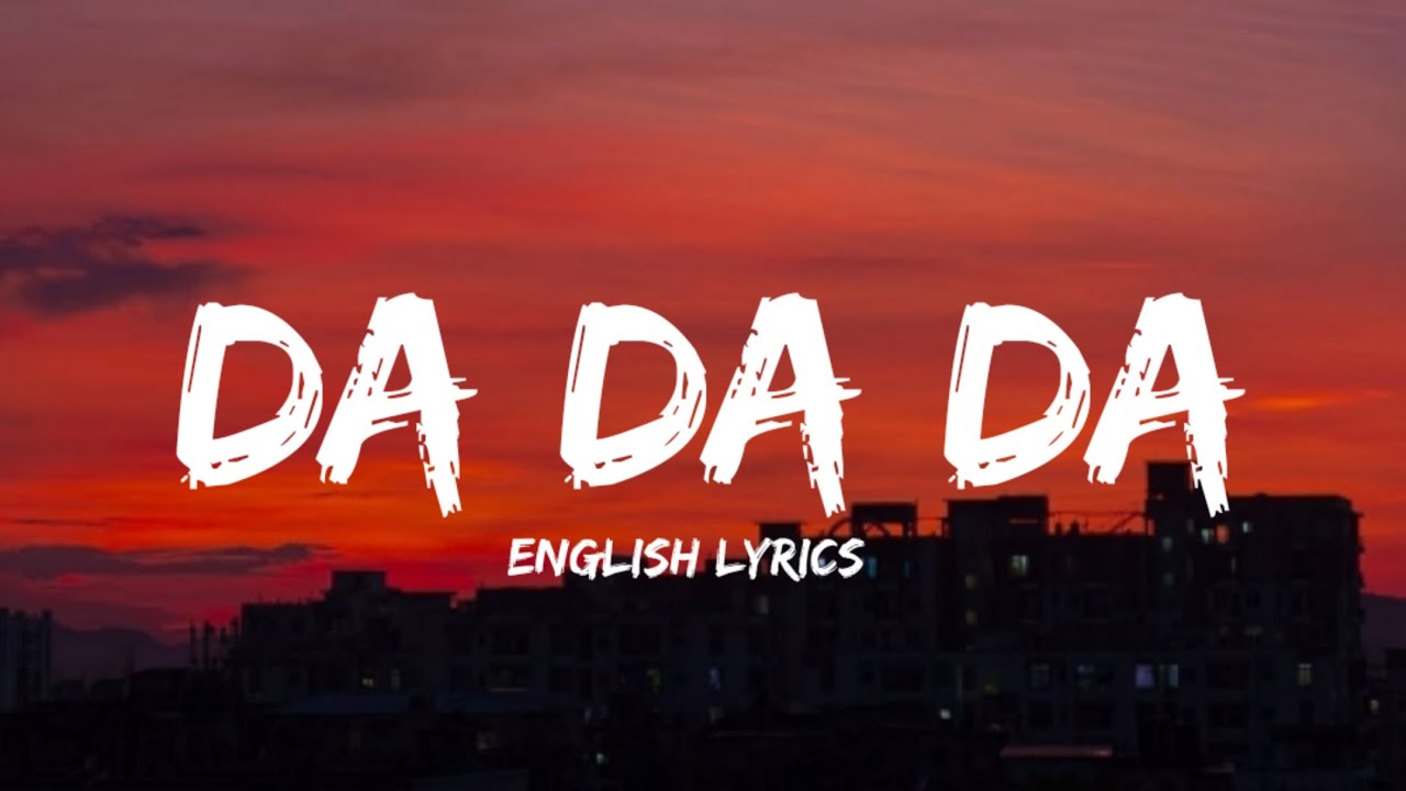 Tanir Tyomcha   Da Da Da English LyricsMezhdu nami provoda da da daTrending song