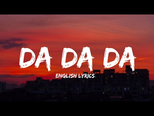 Tanir, Tyomcha - Da Da Da (English Lyrics)(Mezhdu nami provoda da da da)(Trending song) class=