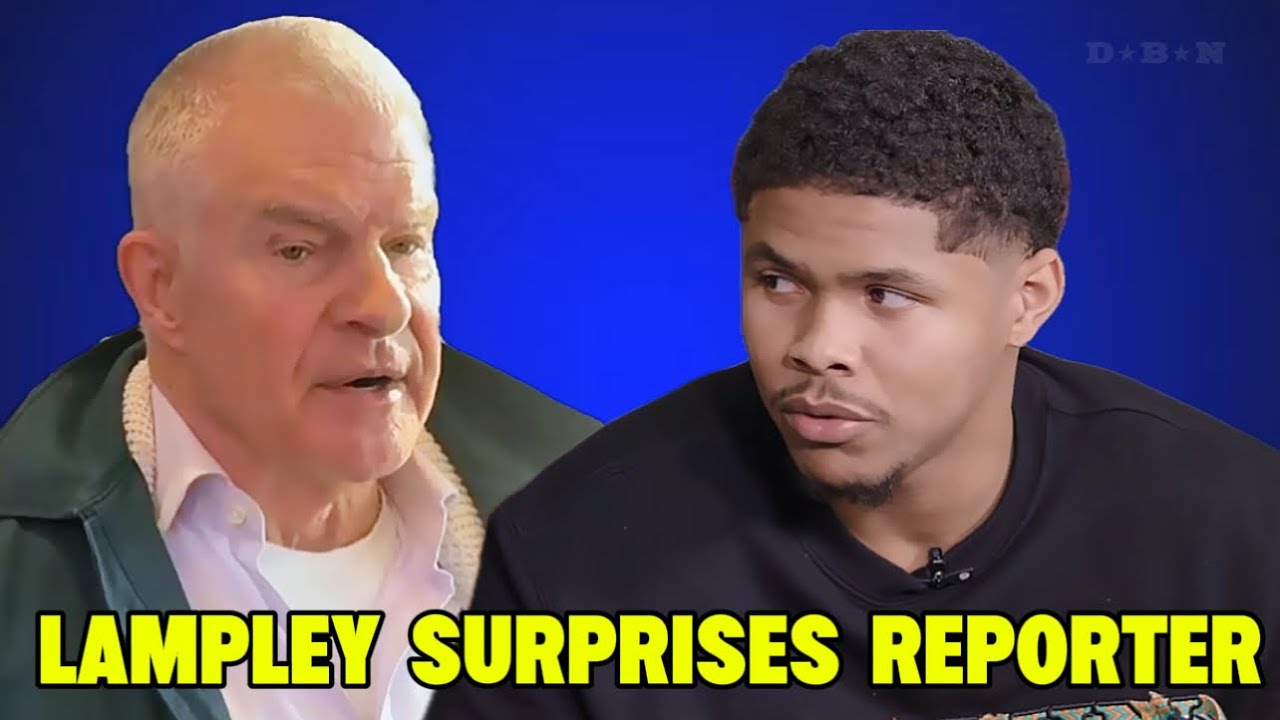 Jim LAMPLEY surprises REPORTER by not taking the BAIT - YouTube