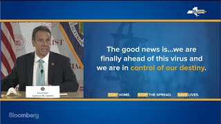 New York State Is ‘Finally Ahead of the Virus,’ Cuomo Says