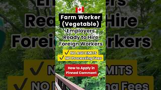  Farm Worker vegetables Lmia Employers Willing To Sponsor Foreign Workers