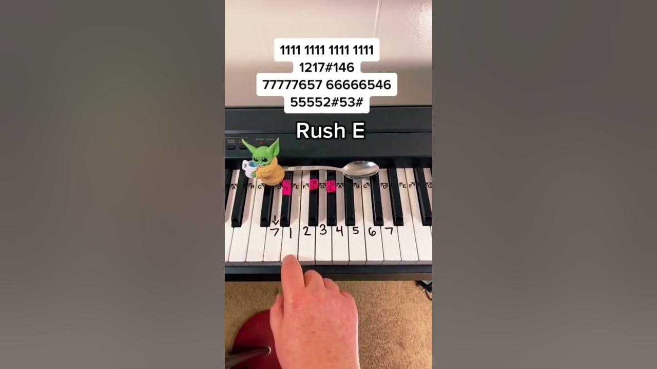 Rush roblox piano