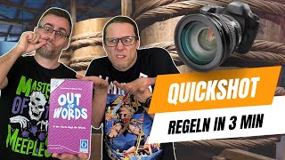 #Quickshot - Out of Words (Queen Games 2025) | Codename Vibes aber voll kooperativ?!