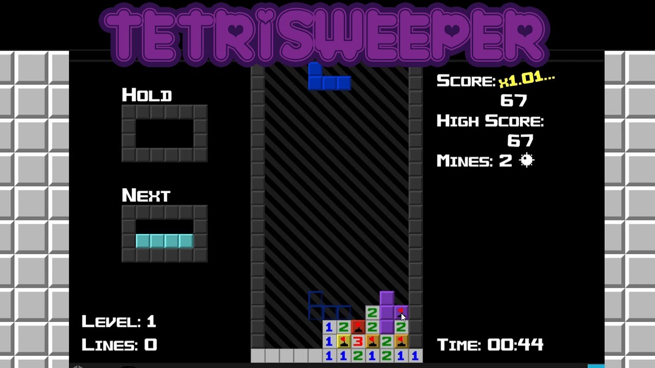 Tetrisweeper - Childhood Games Combined?!