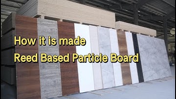 Reed based particle board production line, particle board production line,particle board machine