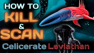 How to SCAN & Kill THE CELICERATE LEVIATHAN - Subnautica: Below zero