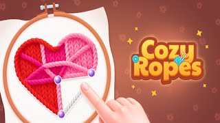 Cozy Ropes: Connect the Dots (PLAYSTROM द्वारा) IOS गेमप्ले वीडियो (HD) screenshot 2
