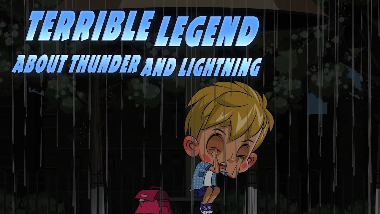 Mashas Spooky Stories 👻terrible Legend About Thunder And Lightning ⚡ 