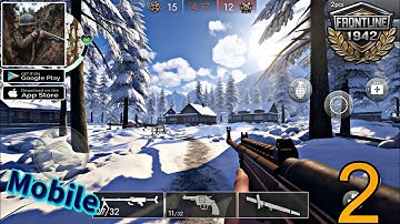 WW2 Frontline 1942: War Game Gameplay Walkthrough (Part 2) | iOS / Android