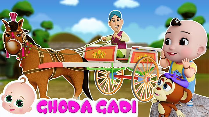 Ghoda Gadi Ki Sawaari | घोड़ा गाड़ी की सवारी | Hindi Poems For Children