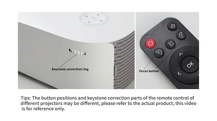 How to Focus and Keystone Your VANKYO V700 Projector