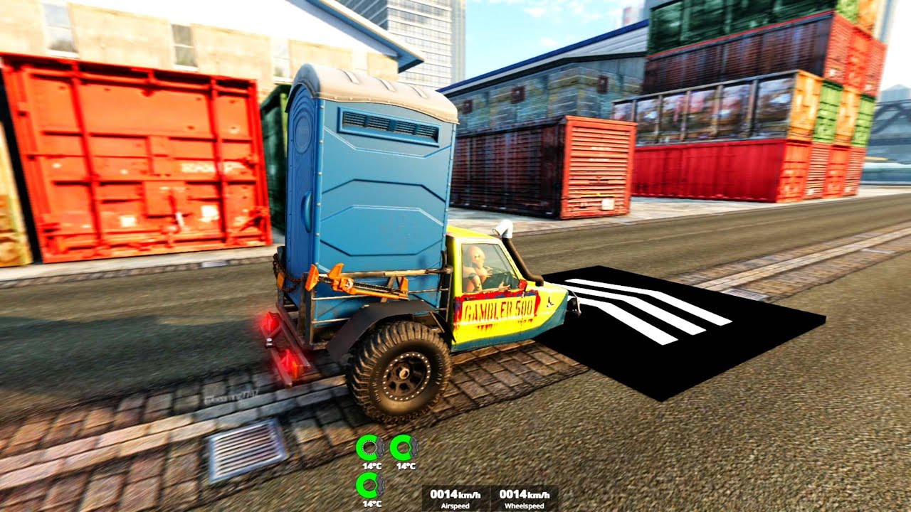 Speed boost 800kmh which car can survive #39 - BeamNG.Drive