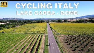 Cycling Italy, Lake Garda to Rome. Italy Austria Odyssey Episode 32