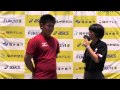 20140531 平成26年度福井県高校春季総体陸上 男子ハンマー投げ 優勝者インタビュー