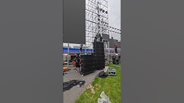 Admark active dual 12inch 3 way line Array