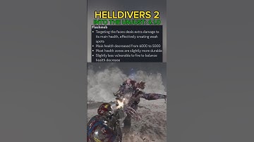 Fleshmob verandert na patch 4.1.0 - Helldivers 2