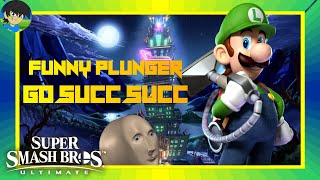 Nerf Luigi | Smash Bros Ultimate Montage | SonicSurge Studios