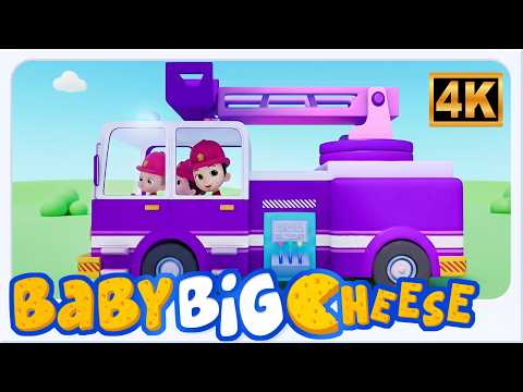 Baby Big Cheese İtfaiye Arabası Şarkısı 🚒🎶 | Çocuk Şarkıları Türkçe