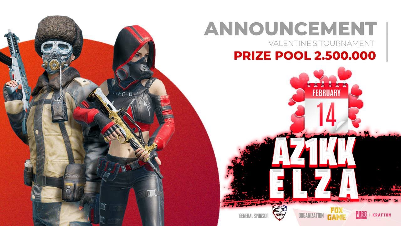 2 500 000 SO'MLIK VALENTINE`S TOURNAMENT DUO TO WIN – BUGUN FINAL | PUBG MOBILE