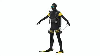 DiveBooster(2nd Gen) Wearable DPV/Handsfree Diving Propulsion System Ocean Test (Unedited)