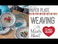 DIY Kids Craft Paper Plate Weaving and String Art