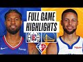 Golden State Warriors vs. Los Angeles Clippers Full Game Highlights | NBA Season 2021-22