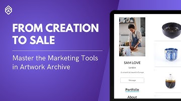 From Creation to Sale: Master the Marketing Tools in Artwork Archive