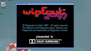 Wipeout 2097 - WinUAE Amiga Emulator - AmigaOS4.1fe - Voodoo3