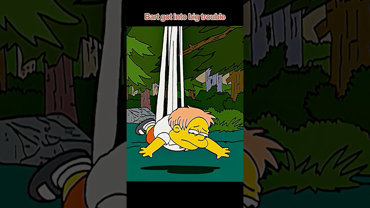 Bart got into big trouble #foryou #simpsons #shorts #movie