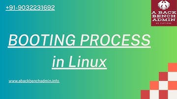 Booting process in Linux step by step process @Unix-BackbenchAdmin