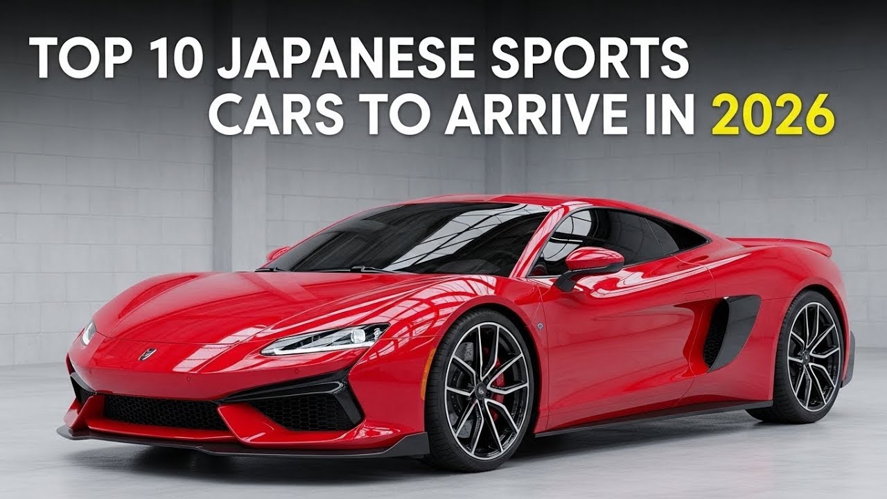 Top 10 Japanese Sports Cars to Arrive in 2026 | Highlighted a Wave of Revivals