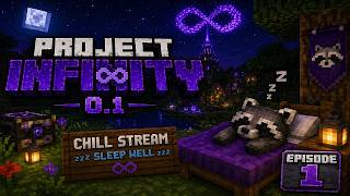 LIVE 🔴 Project Infinity 0.1 Skyblock – Automating EVERYTHING